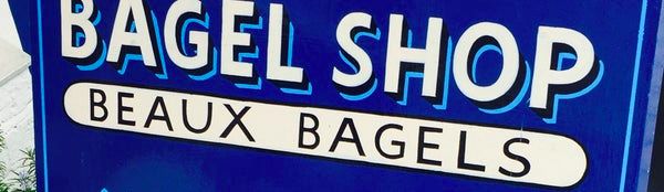 BEAUX BAGELS / THE BAGEL SHOP logo
