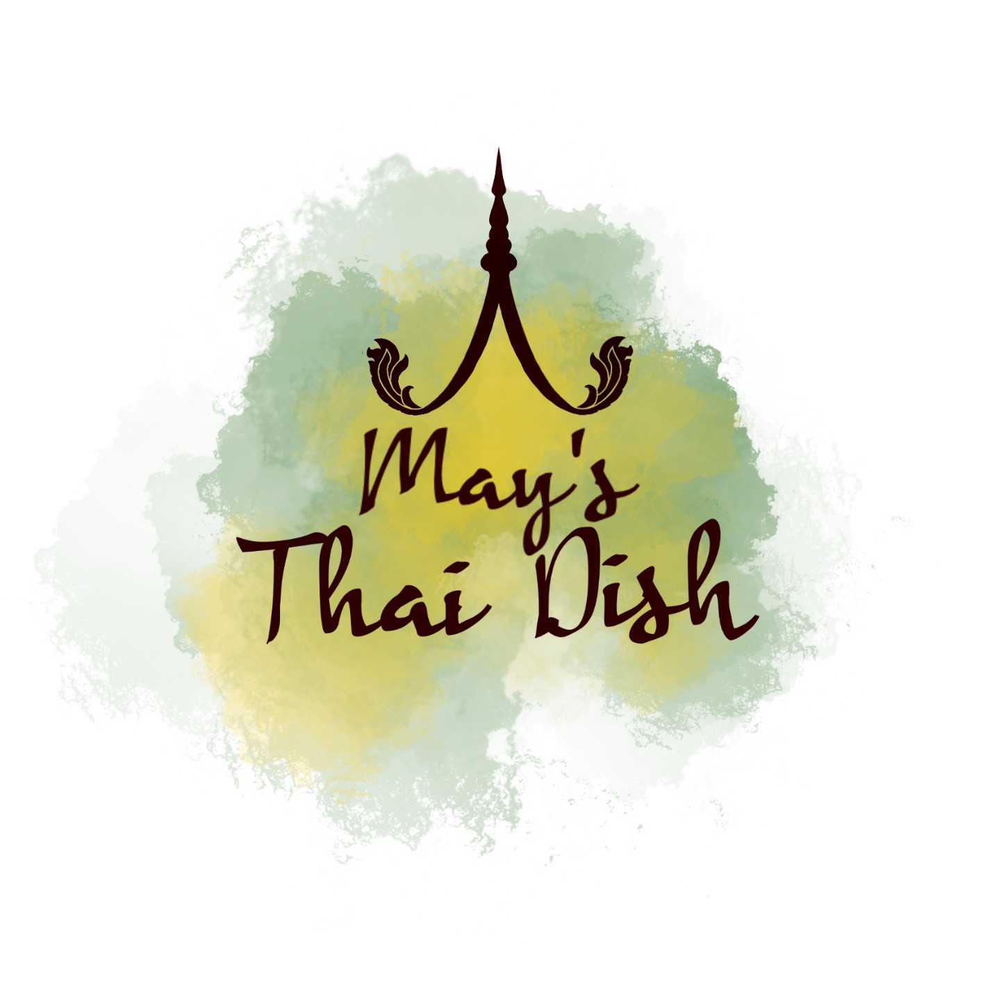 MAY'S THAI DISH logo