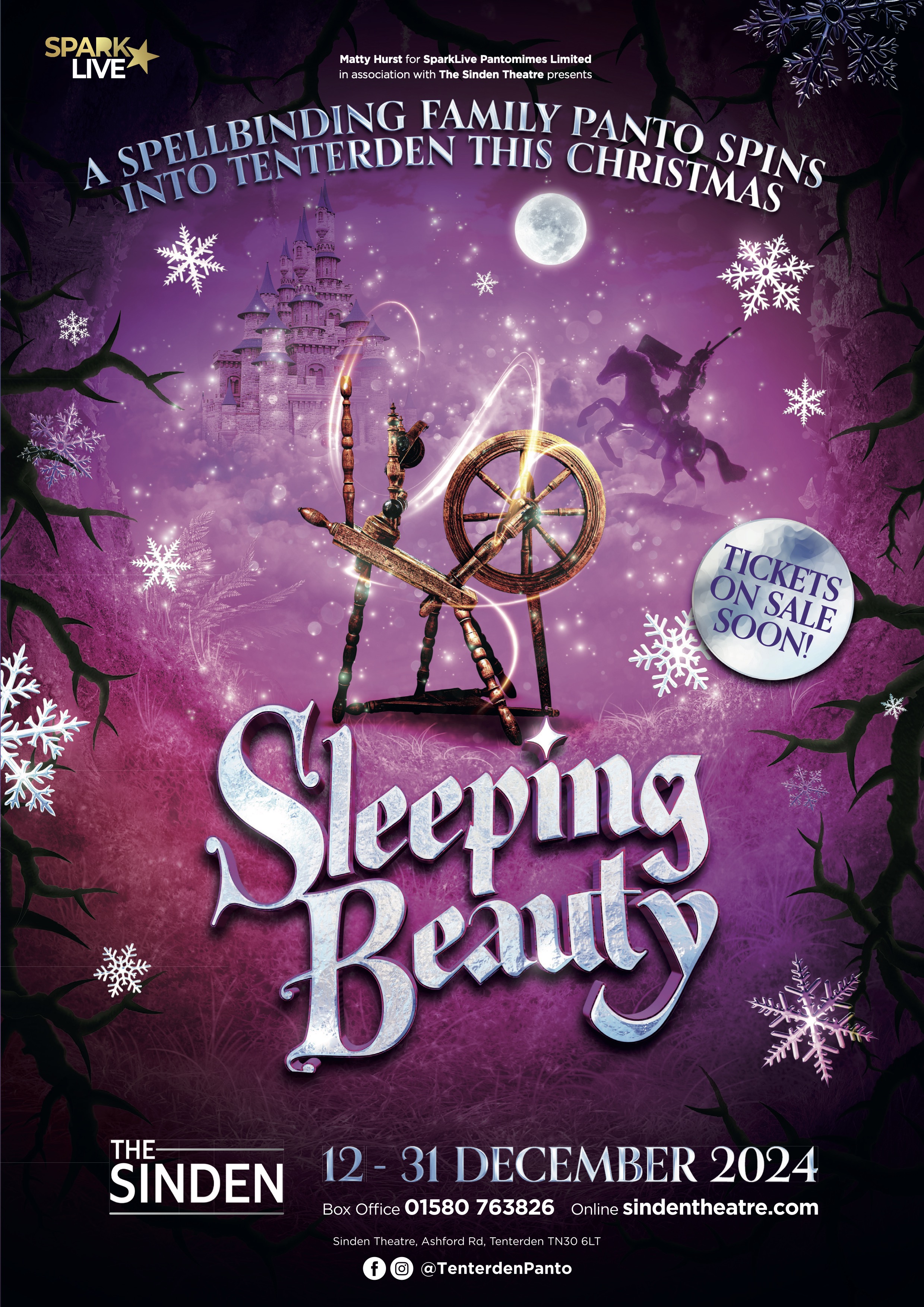 SLEEPING BEAUTY AT THE SINDEN logo