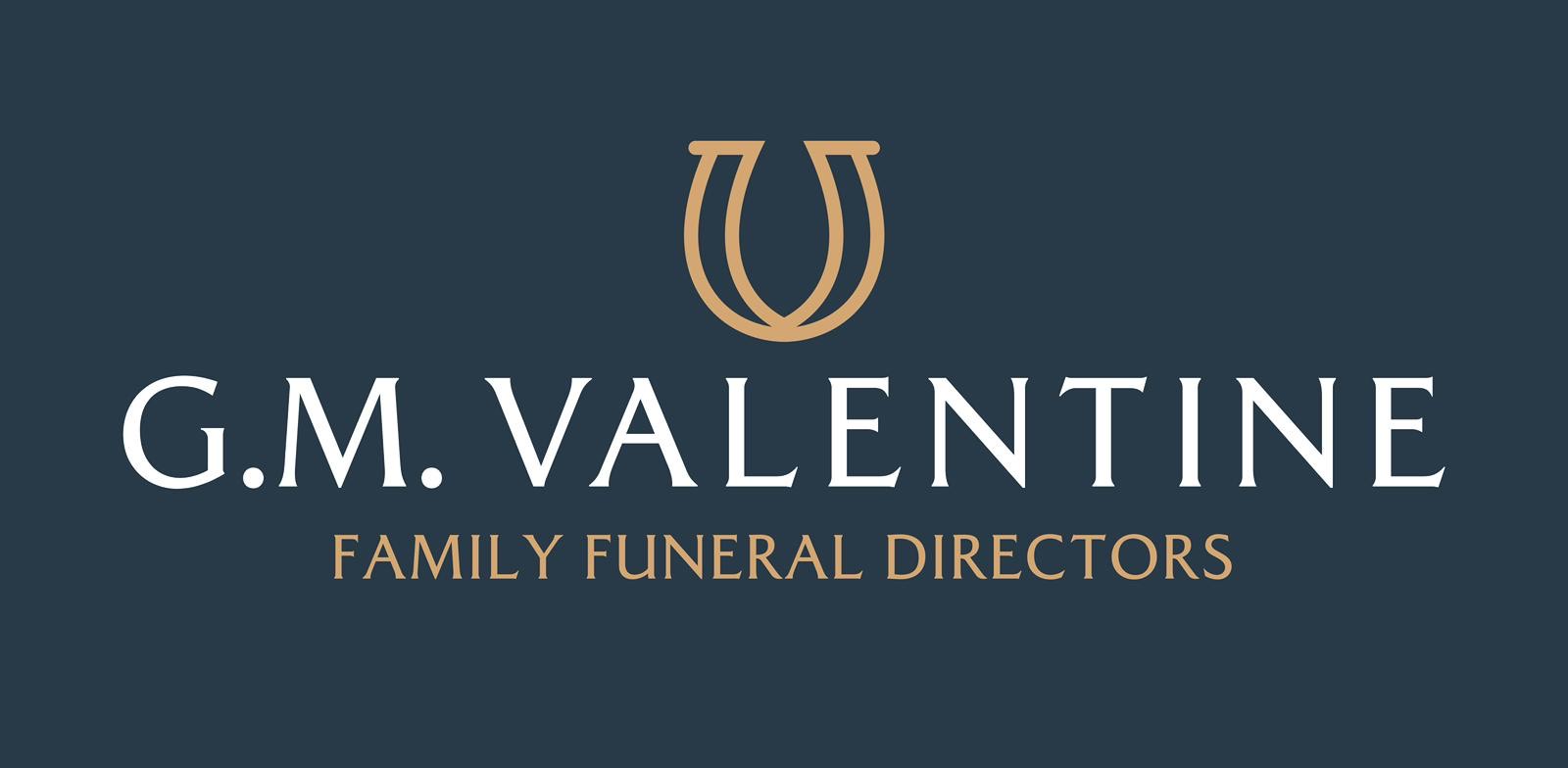 GM VALENTINE FAMILY FUNERAL DIRECTORS logo